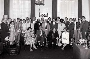 The 1979 CIBA Conference, Roy Is Seen Second From The Left